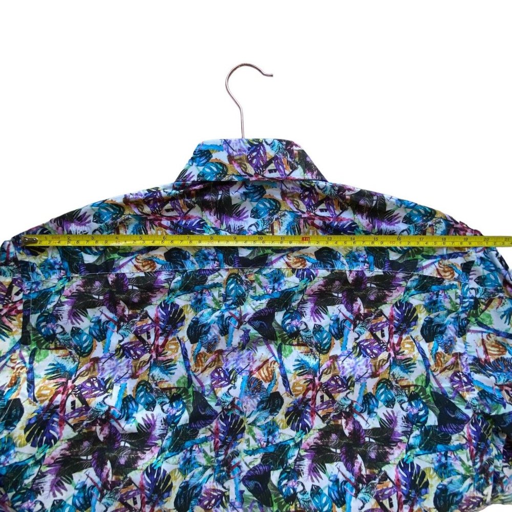 Masutto Mio Mens Santiago /06 Button Up Long Sleeve Shirt Multicolor Size Large - Picture 6 of 12